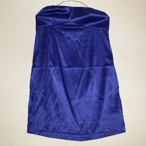 Womens Kai strapless womens dress size L jr